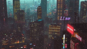 雨夜城市