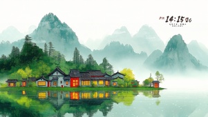 江南烟雨