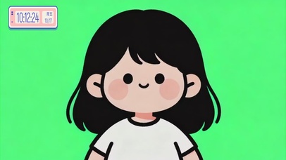 可爱女孩
