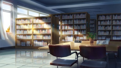 安静治愈的图书馆