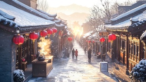 新年的烟火气