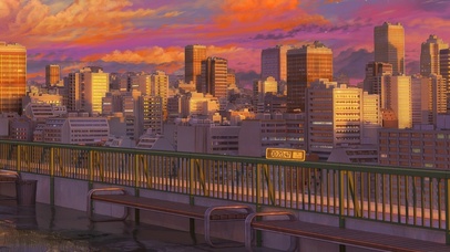 天台夕阳（6K 唯美）