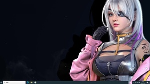 白发美女战士 白发御姐