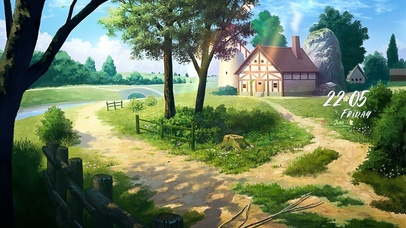 治愈夏日山山间小舍