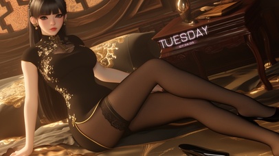 皎若秋月，灼若春花