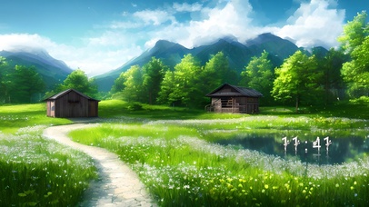 4k山间世外桃源