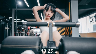 健身女孩的日常