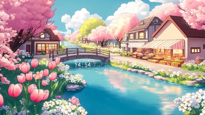 春日郁金香小镇