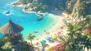 4K 海滨乐园