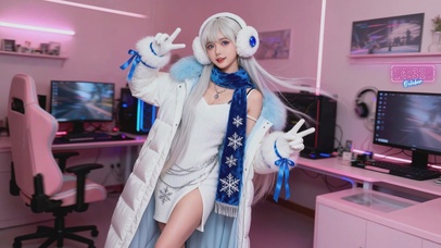 冬日限定万圣少女