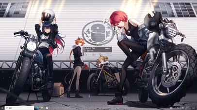 超酷·摩托·美少女