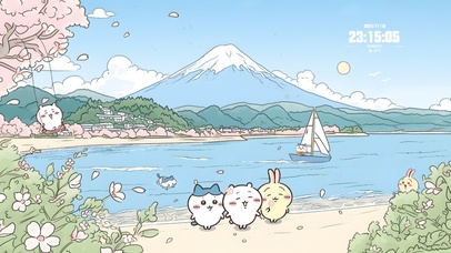 Chiikawa海边的风