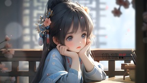 国风小女孩