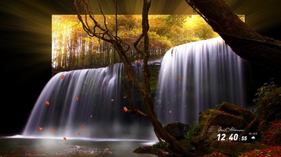 裸眼3D—治愈瀑布