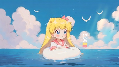 可爱女孩漂流记