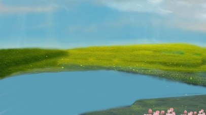 山川湖水美如画