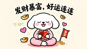 发财暴富 好运连连