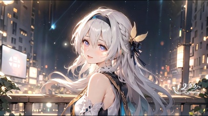 崩坏流萤之夜城绝美瞬间