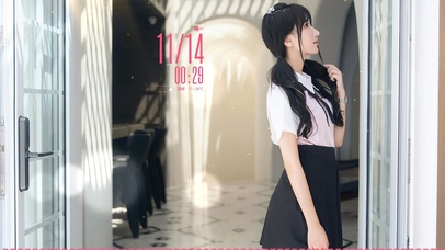 清纯制服学妹【4K-高清】