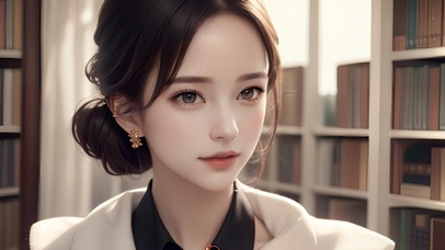 4K 文艺可爱邻家女孩