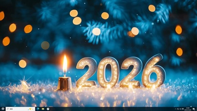 2026新年快乐—主题桌面