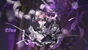 唯美双马尾少女