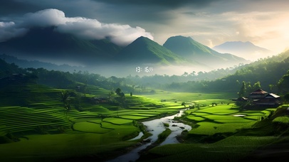 白云深处有人家 