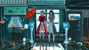 雨天女孩