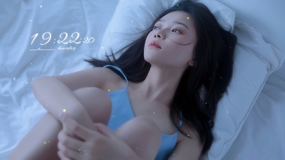 居家纯欲系美女