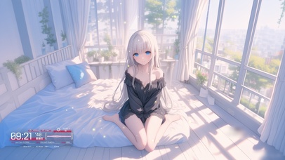 她的气息中带着淡淡的花香