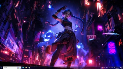 电竞主题 金克斯