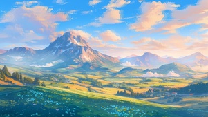 唯美山野