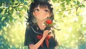 4K 送你一朵小红花