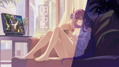 和雷电老婆打游戏（随时间变化）