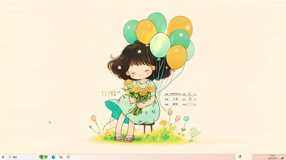 元气女孩 充满希望