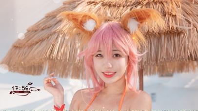 4K性感猫娘美女