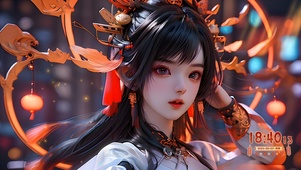 国风美女高清壁纸