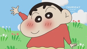可爱蜡笔小新