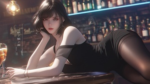 明眸皓齿，娇美动人
