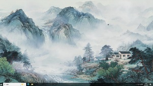 松风入怀-桌面主题