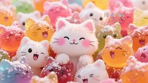 萌趣软萌小猫
