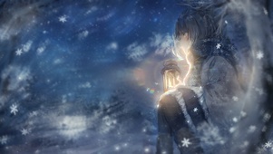 雪夜孤独感