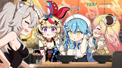 拉面聚会（插画）