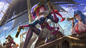 美女海盗