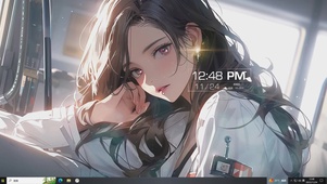 帅气少女