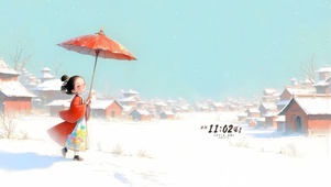 可爱古风少女