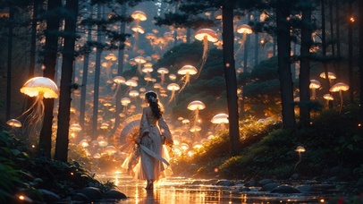 奇幻主题-水母-1