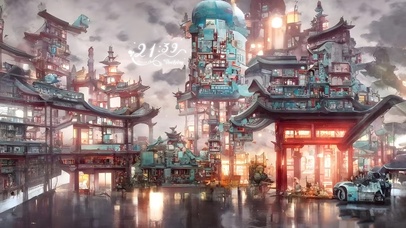 4K赛博朋克中国城