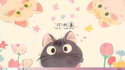 满屏三只猫
