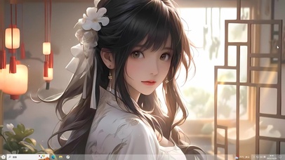 4k治愈国风女孩